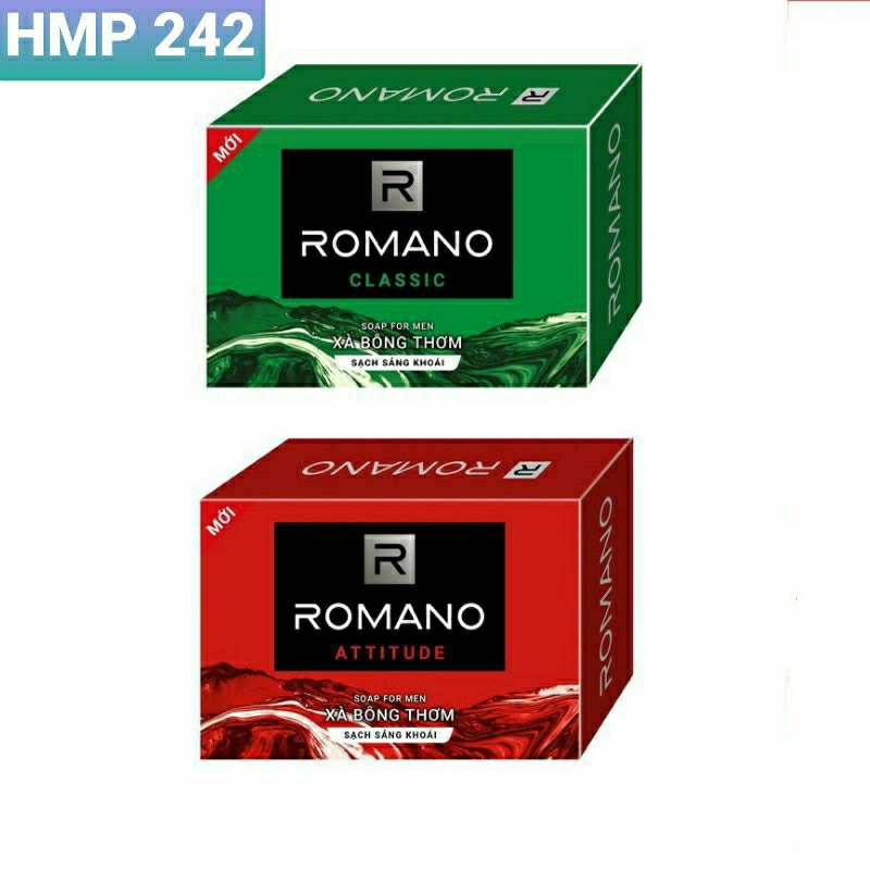 (Combo 12 Bánh) Xà bông ROMANO 90g