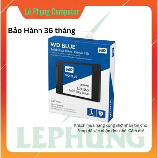 Ổ Cứng SSD WD Blue - SSD Western Digital Blue G3 - 250Gb / 500Gb / 1Tb SATA 2.5"