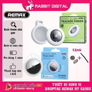  Thiết Bị Định Vị GPS Droptag Remax RT G2303 Định Vị Toàn Cầu Theo Dõi Bé Xe Máy Otô Người Thân Nhỏ Gọn Chính Xác 