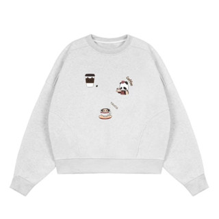 LABSION áo nỉ gấu trúc dáng BOXY chất nỉ bông