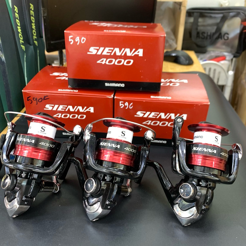 Máy câu cá chính hãng SHIMANO SIENNA 1000,2000,2500,3000,4000, máy câu lục, câu lurre, câu lancer