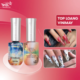 Top loang Vinimay  (15ml) - Gel tạo loang màu sơn gel chuyên dụng làm móng nail