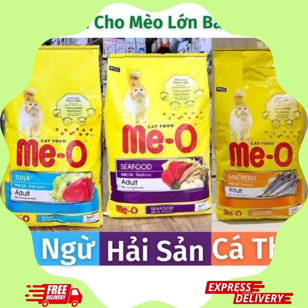 [GIÁ HỦY DIỆT] Thức Ăn Hạt Cho Mèo Me-o bao 7KG - bao Xá/ bao Gói