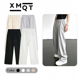   NAM-NỮ  Quần dài nỉ 2 da XMQT CO DÃN 4 chiều dày dặn ống rộng Pants Unisex Đứng Form - Nam Nữ - Ong Menswear 