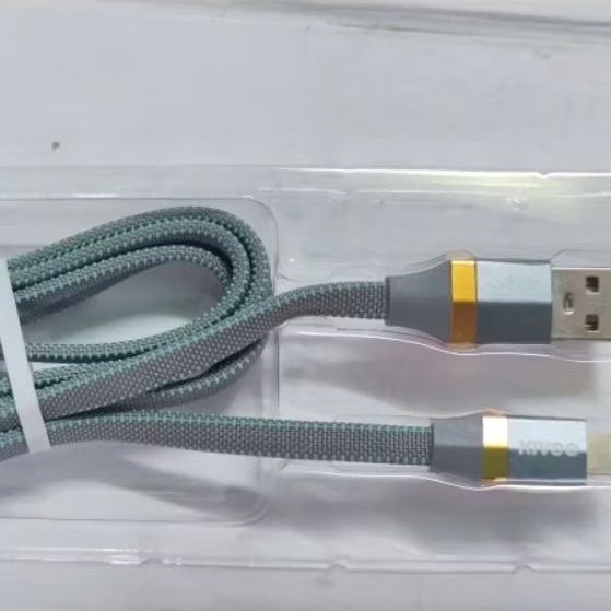 Cáp Sạc  IP Kivee L1 Dây Dù Dệt Bông, Hơp Kim Nhôm