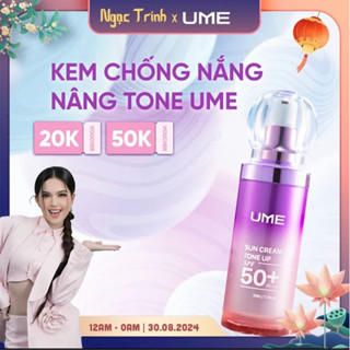  Kem Chống Nắng Nâng Tone UME NGỌC TRINH Phù Hợp Với Mọi Loại Da 