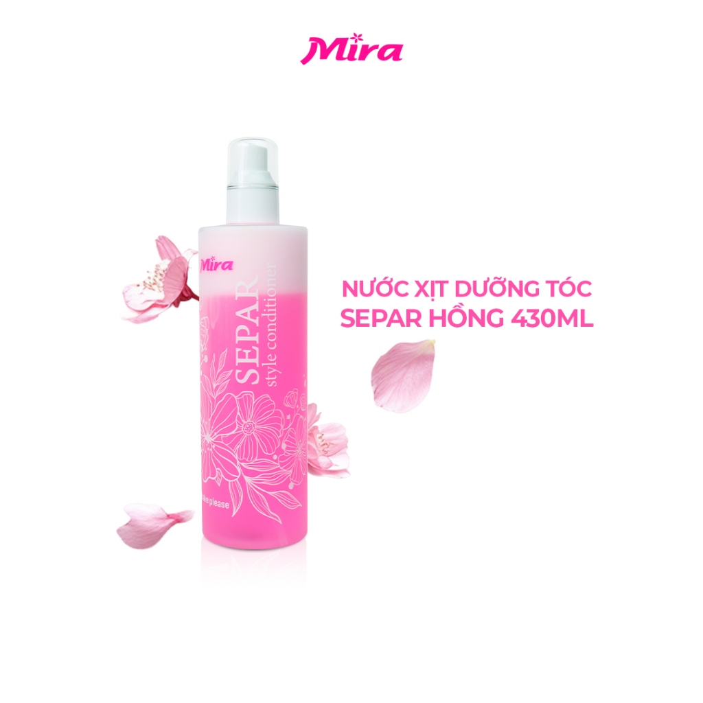 Nước Xịt Dưỡng Tóc Separ Hồng 430ml A587