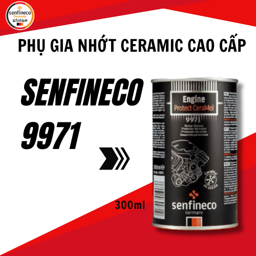 Phụ Gia Nhớt Phủ Gốm Ceramol Cao Cấp Senfineco 9971 Của Đức Dung Tích 300ML - Hàng Chính Hãng
