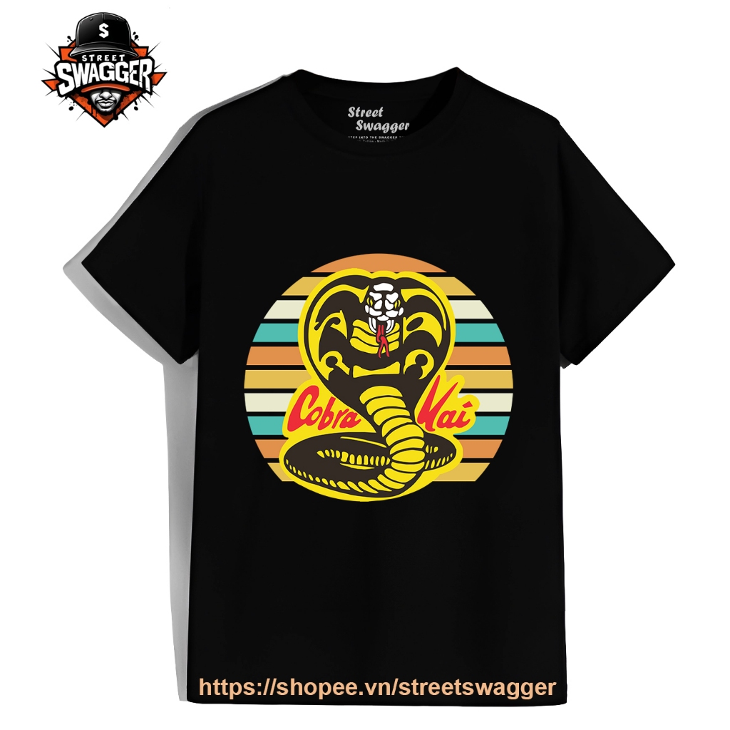 Áo thun Nam Nữ Cobra Kai by mounaimmahfoudi Áo thun Nam Nữ