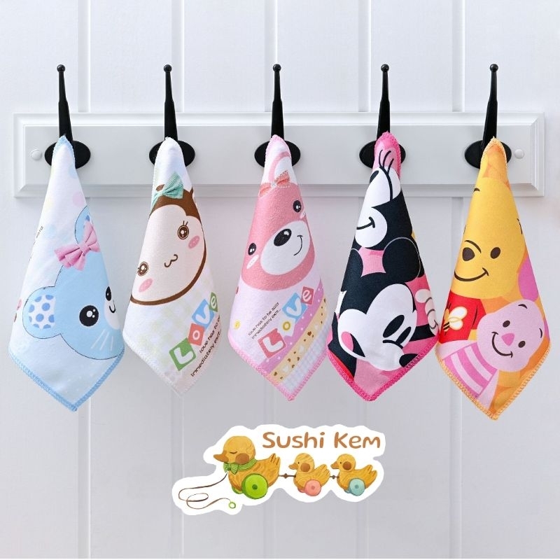 (FreeShip) khăn mặt trẻ em, khăn đa năng