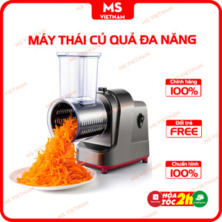 Máy Thái Củ Quả Đa Năng - Thái Lát, Lát Lượn Sóng, Bào Sợi, Bào Phô Mai - BH 12th - MS Vietnam - VSQ