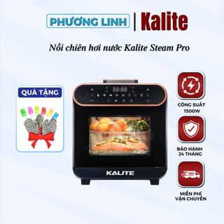  Nồi chiên không dầu hơi nước Kalite STEAM PRO - Hàng chính hãng - Bảo hành 24 tháng 