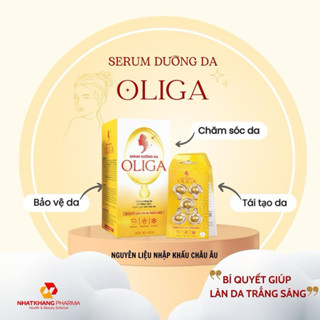 ✅[Chính hãng ] Serum dưỡng da trắng da giảm thâm nám giảm tan nhang ngăn ngừa lão hóa da phục hồi da Oliga hộp 30 viên