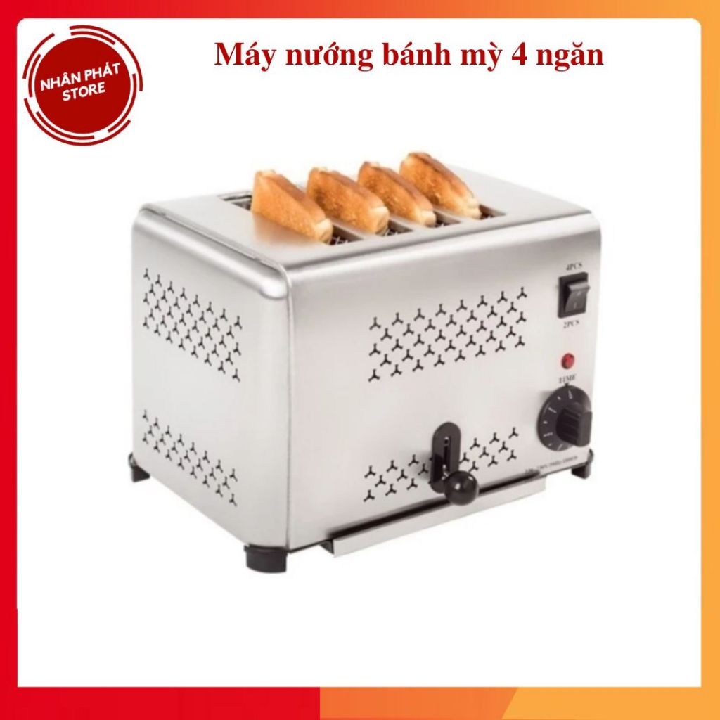 MÁY NƯỚNG BÁNH MÌ ETS - 4 NGĂN