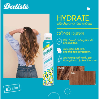 Dầu gội khô Batiste Dry Shampoo