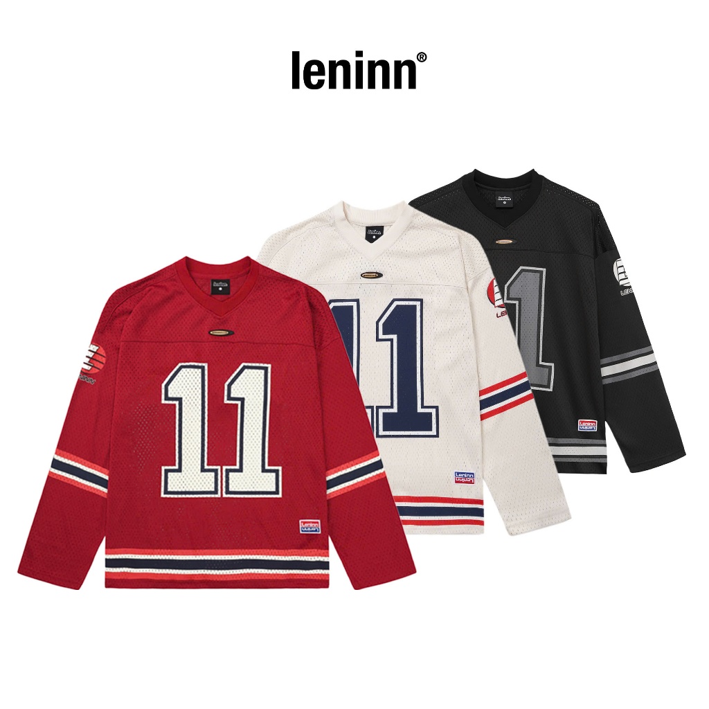 Áo dài tay Leninn 11 Hockey Jersey nam nữ Top Sport Unisex