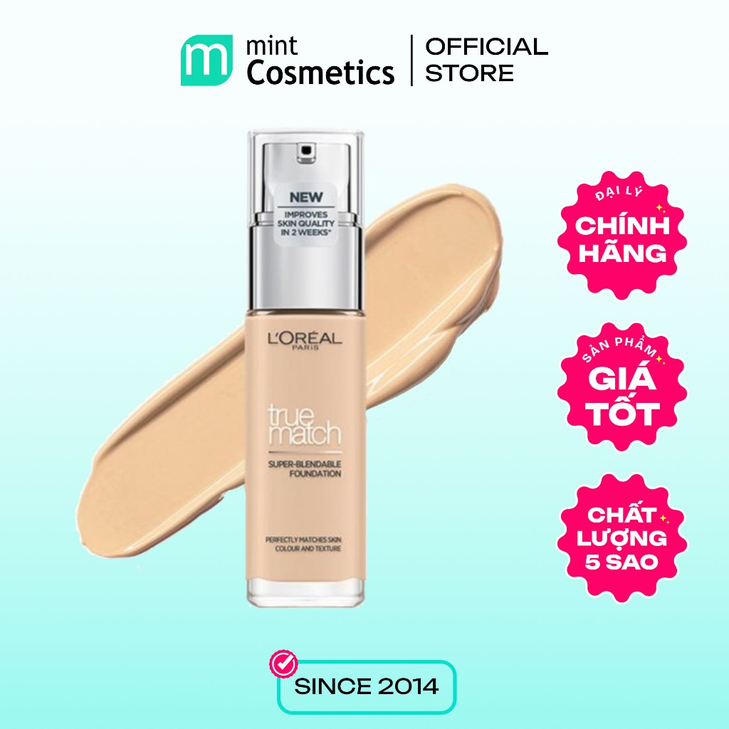 Kem nền L'Oreal Paris True Match Liquid Foundation
