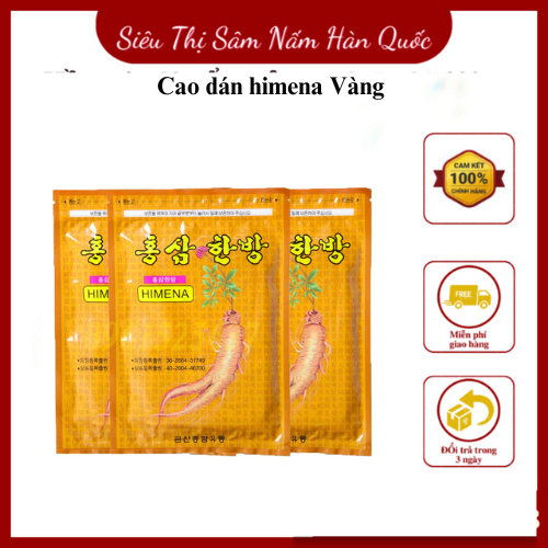 Combo 10 túi Cao dán himena 200 miếng