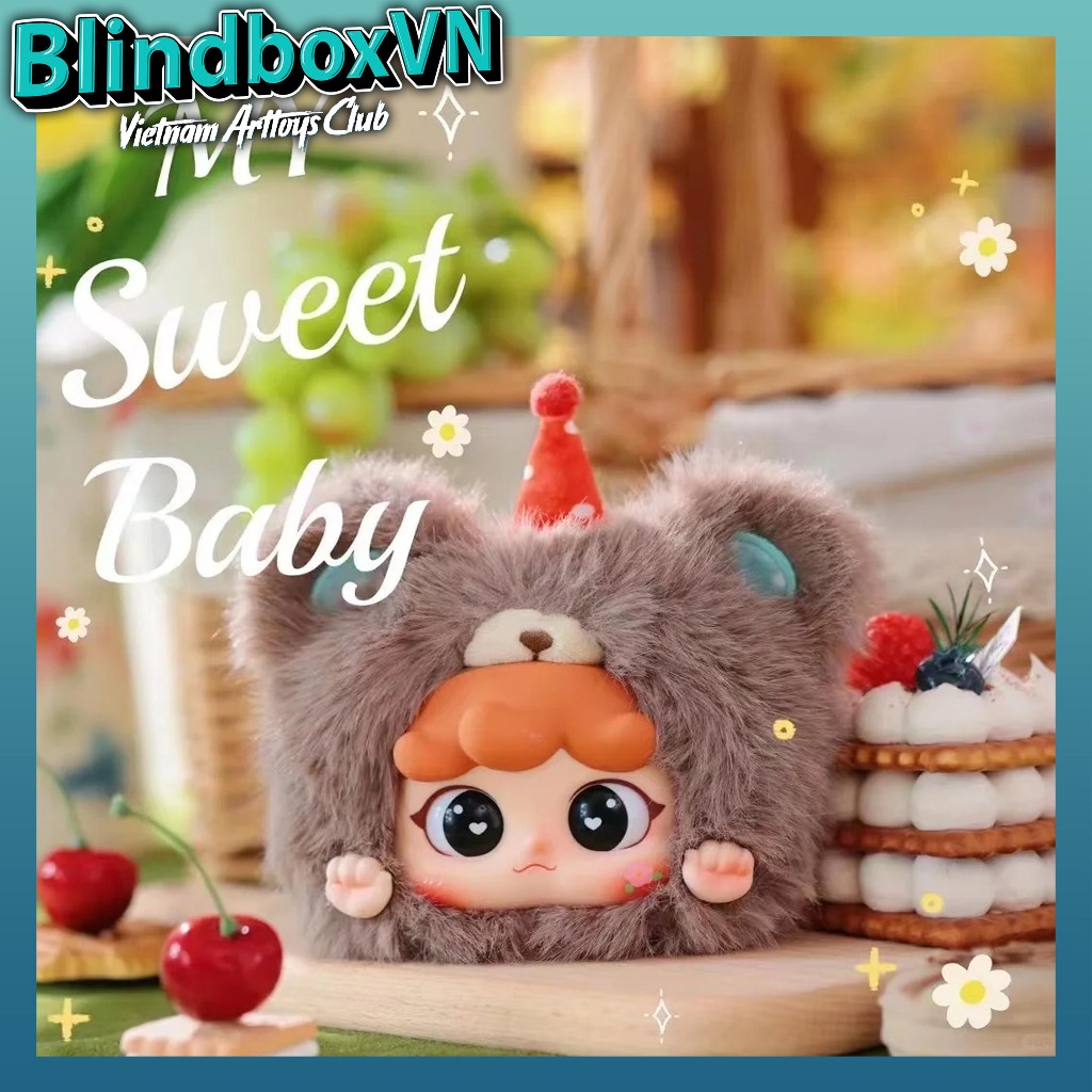 Hộp mù ngẫu nhiên Blindbox Migo Animal Party Plush Ngẫu Nhiên (  )