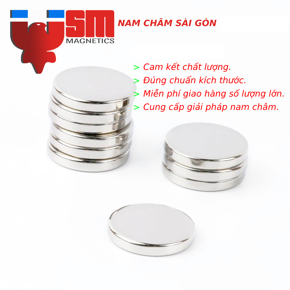 [NCSG] COMBO XẢ KHO Nam Châm Đất Hiếm N35 Tròn, Lập Phương, Vuông (43 kích thước)