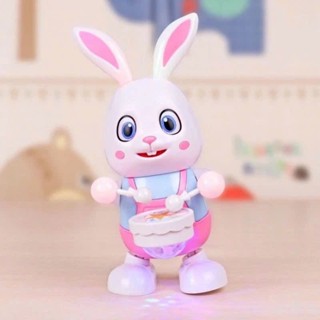  lồng đèn Đồ chơi thỏ nhảy múa vui nhộn dễ thương cho bé trai bé gái 