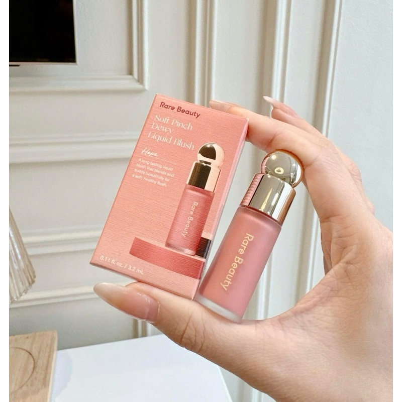 Má hồng kem RARE BEAUTY Liquid MINI 3.2ml - HOPE