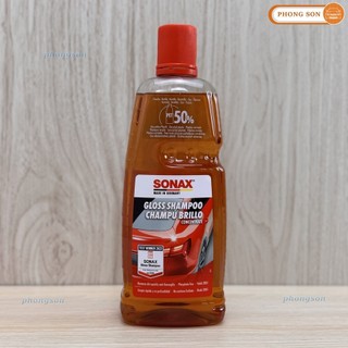 Nước rửa xe Sonax Gloss shampoo 314300 1 lít (Xuất Xứ Đức)