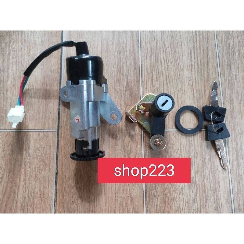 bộ ổ khóa xe sirius 2 dây
