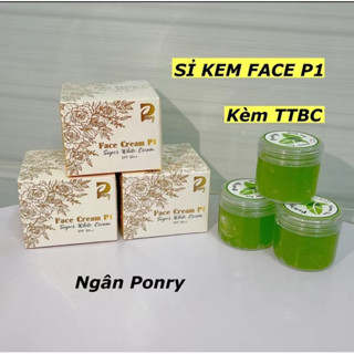 Sỉ 3 Hộp Kem Face P1 PONRY dưỡng trắng da mặt ( Kèm quà )