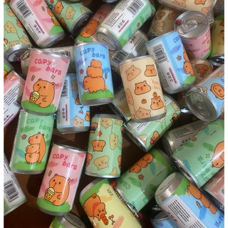 Khăn Giấy Ướt Dạng Lon Mẫu CapyBara Có Hương Thơm Dịu Nhẹ