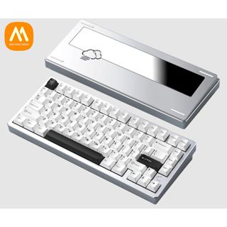 Bàn Phím Cơ Rainy 75 Silver ( 3 modes/ Hotswap/ LED RGB)