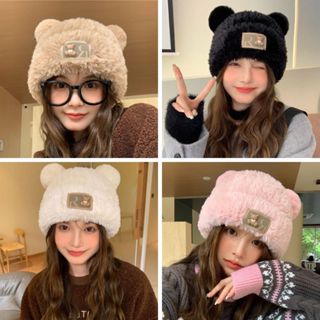  Mũ nón len nữ Hàn Quốc AAA iLita bucket lông cừu ulzzang đẹp mùa đông thời trang đủ màu trắng nâu be 