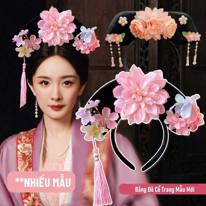 (Nhiều Mẫu - Hỏa Tốc) Băng Đô, Cài Tóc Cách Cách - Nương Nương, Cổ Trang #Ct01