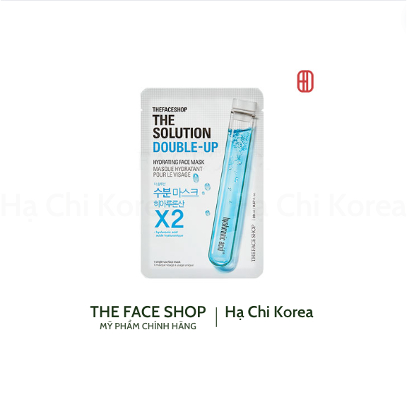 Combo 5 Mặt nạ giấy THE SOLUTION HYDRATING FACE MASK
