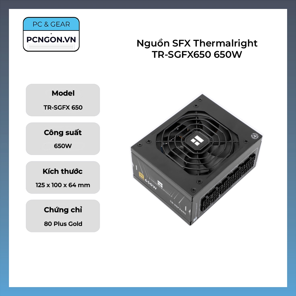 [PCNGON] Nguồn SFX Thermalright TR-SGFX650 650W