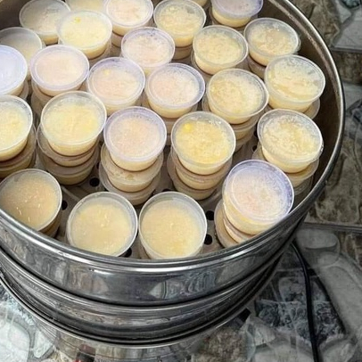 Nồi Hấp Bánh Bao, Bánh Flan Size 52cm 3 Tầng Chạy Bằng Điện