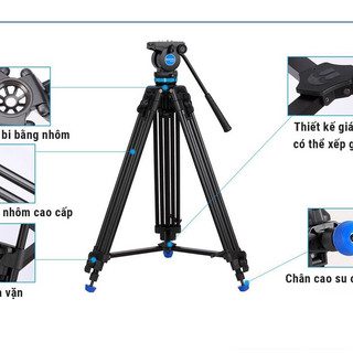 CHÂN MÁY BENRO VIDEO TRIPOD KH25PC