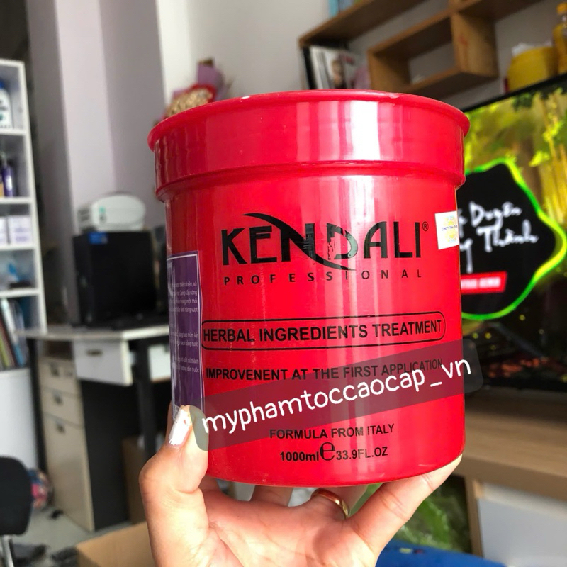 ✅(KENDALI_CHÍNH HÃNG) Hấp Dầu Dược Thảo Siêu Mềm Mượt Kendali 1000ML