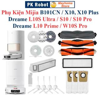 Phụ Kiện Thay Thế Robot Mijia Omni B101CN / X10 / X10 Plus, Dreame L10S Ultra / S10 / S10 Pro / L10 Prime / W10S Pro