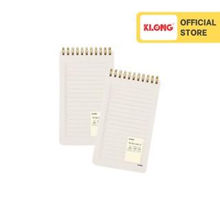  Sổ To Do List lò xo kép bìa nhựa 2 mặt KLONG B6- 120 trang 100 76; MS: 955 
