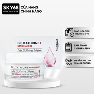 Kem dưỡng trắng mờ nám Angel’s Liquid Glutathione Plus Niacinamide Cream 50ml (NEW)