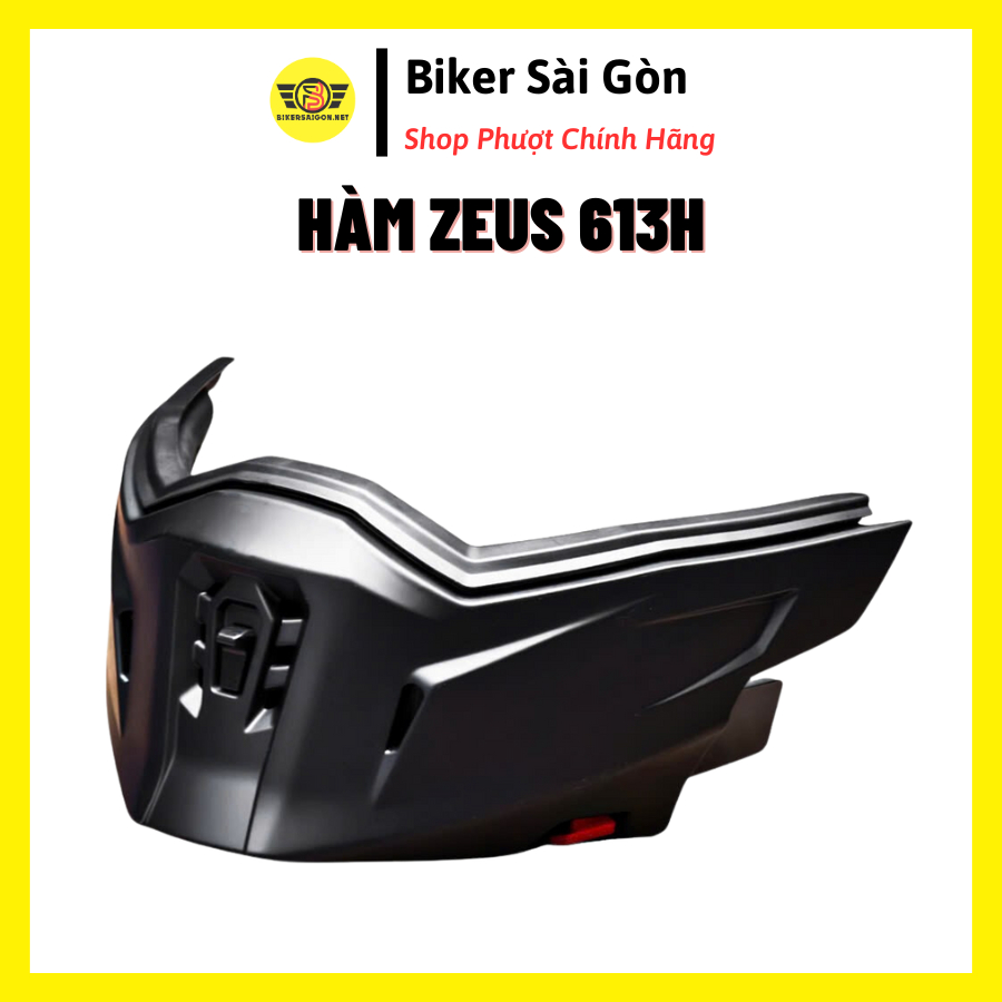 Mặt Nạ Hàm Bảo Hộ Dành Cho Nón Zeus 613H Chính Hãng [SP KHÔNG BAO GỒM NÓN] - Biker Sài Gòn