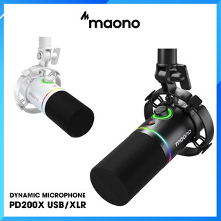 Maono PD200X - Mic Thu Âm Podcast / Livestream Chuyên Nghiệp Cổng USB/XLR | BH Chính Hãng 12 Tháng