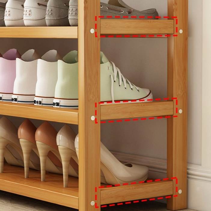 [SẴN HN] 🚚 Giá Để Giày 4 Tầng Bằng Gỗ Kệ Giày Gỗ Chắc Chắn Bền Đẹp Thiết Kế Đẹp Tiết Kiệm Diện Tích | BigBuy360 - bigbuy360.vn