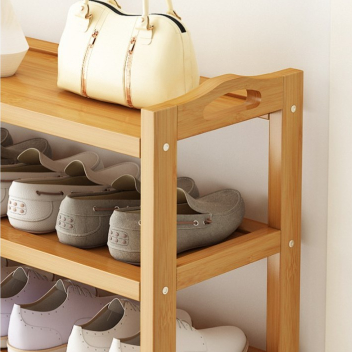[SẴN HN] 🚚 Giá Để Giày 4 Tầng Bằng Gỗ Kệ Giày Gỗ Chắc Chắn Bền Đẹp Thiết Kế Đẹp Tiết Kiệm Diện Tích | BigBuy360 - bigbuy360.vn