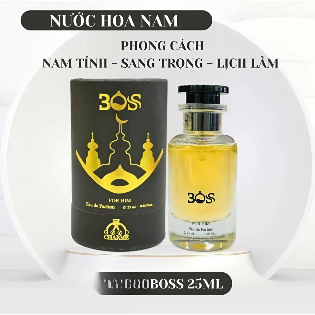 [ nguyên mã ] nước hoa nam boss 25ml