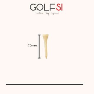 Tee golf gỗ dài 70mm Tabata GV0434