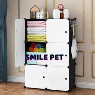 (Mẫu Mới} Tủ Nhựa Lắp Ghép Đa Năng 6ô Dễ Lắp Ghép Và Di Chuyển ( Tặng Kèm Búa Gỗ)