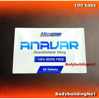  Anavar 10mg Meditech Hộp 100 Viên 