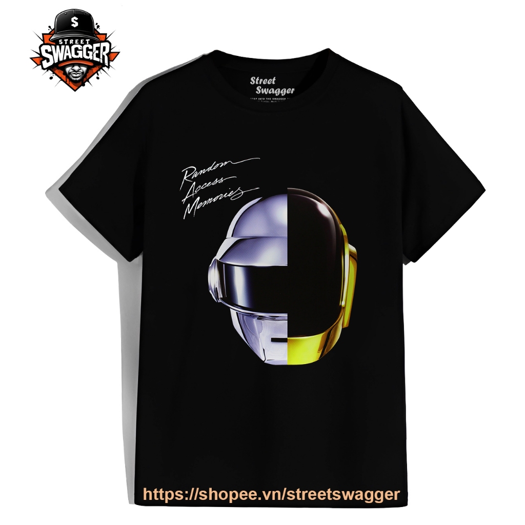 Áo thun Nam Nữ Daft Punk Random Access Memories Áo thun Nam Nữ